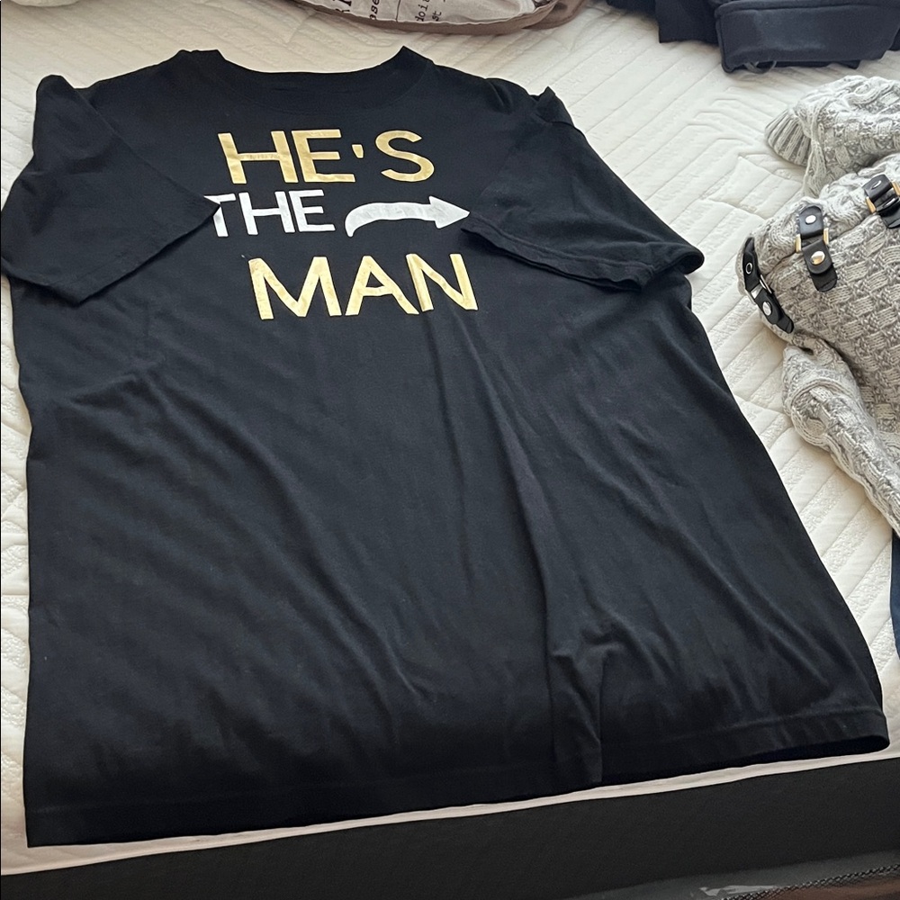 Black Graphic Men's T-Shirt